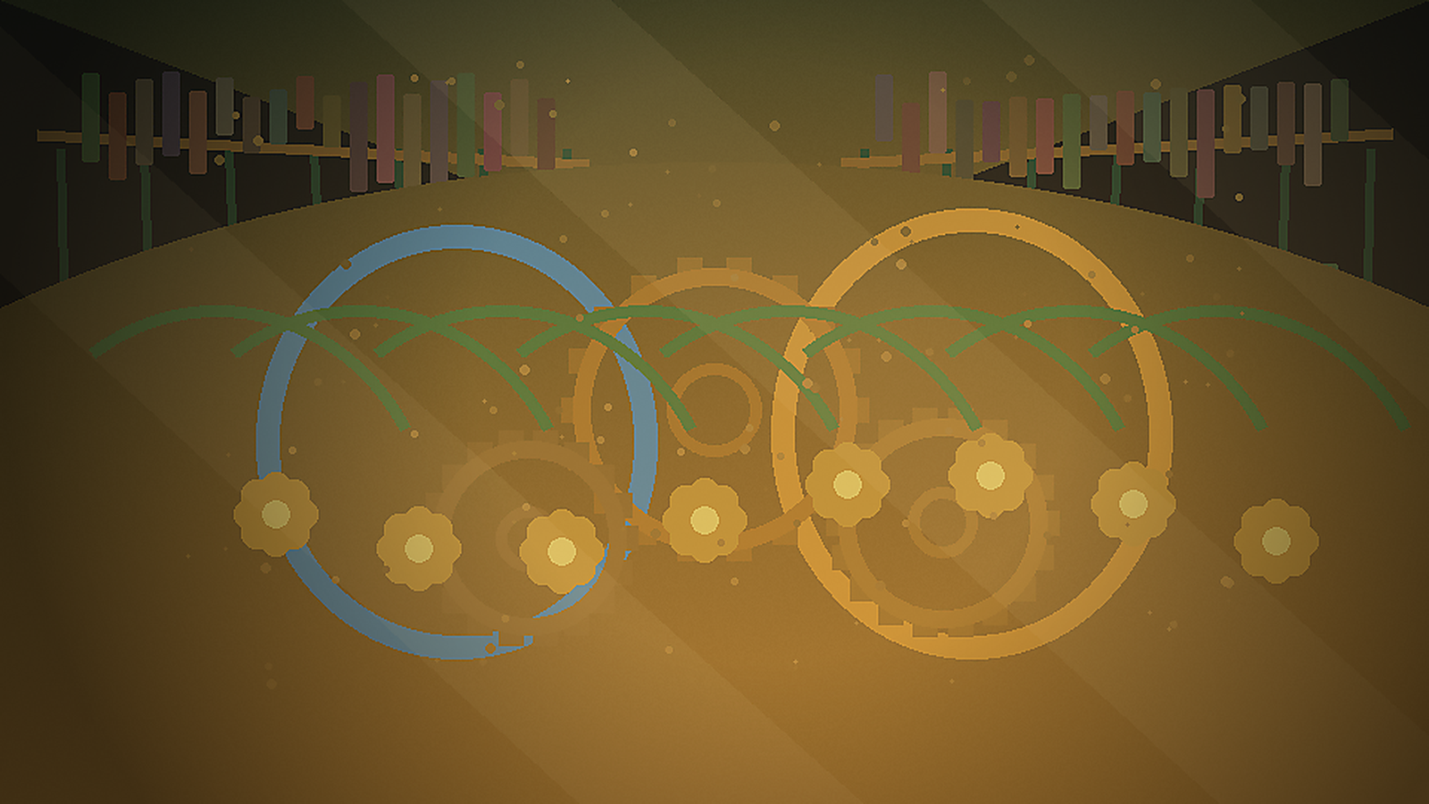 Choice thumbnail: turn from the stair into the clockwork garden.