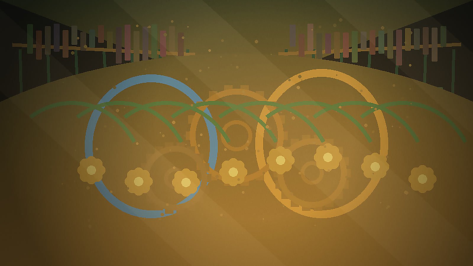 Choice thumbnail: carry the sleeping seed toward the clockwork garden.