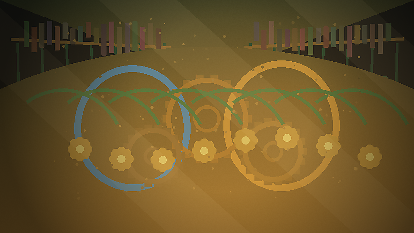 Choice thumbnail: turn from the skybridge back to the clockwork garden.
